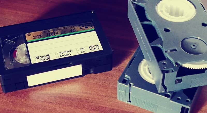 VHS tapes